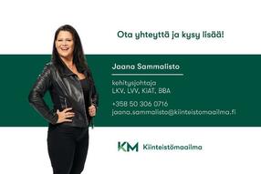 Kehitysjohtaja, LKV, LVV, KiaT, BBA,  Jaana Sammalisto