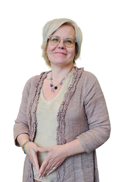 Myyntineuvottelija, sisustussuunnittelija Ulla Huttunen