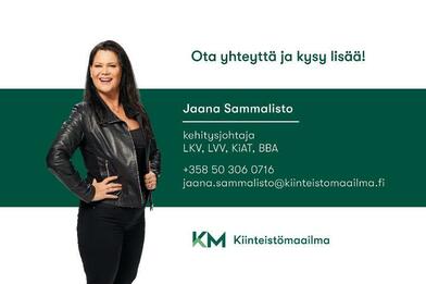 Kehitysjohtaja, LKV, LVV, KiaT, BBA,  Jaana Sammalisto