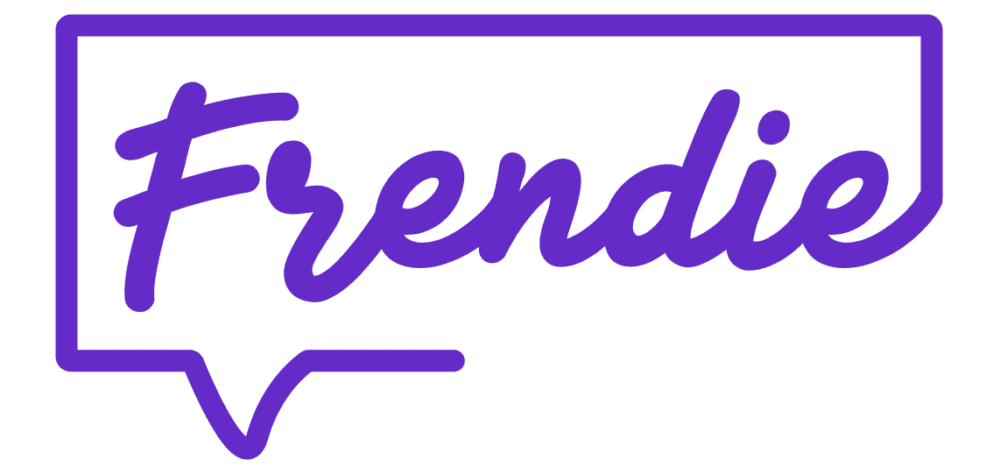 Frendie logo violetti