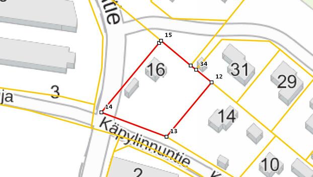 Käpylinnuntie 16, Lentola, Kangasala
