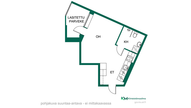Myllystenpohjantie 3 A 24, Keskusta, Kangasala