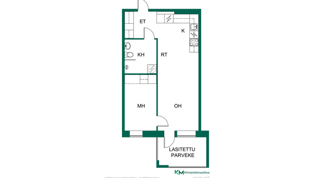 Myllystenpohjantie 3 A 28, Keskusta, Kangasala