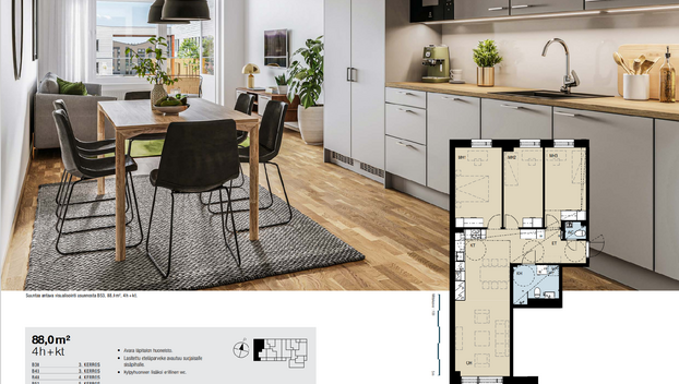 Bertha Pauligin katu 2a B 38, Aurinkolahti, Helsinki