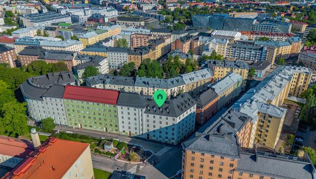 Franzeninkatu 1, Torkkelinmäki, Helsinki