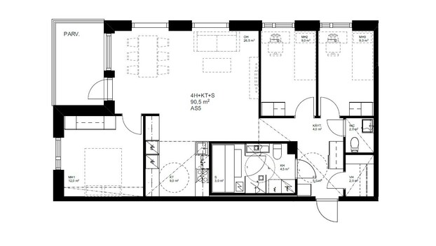 Laurintie 9 A 11, Sompio, Kerava