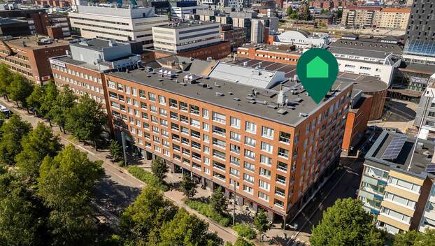 Yliopistonkatu 50, Sorsapuisto, Tampere