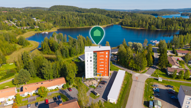 Nuutintie 2 A 23, Muuramen keskusta, Muurame