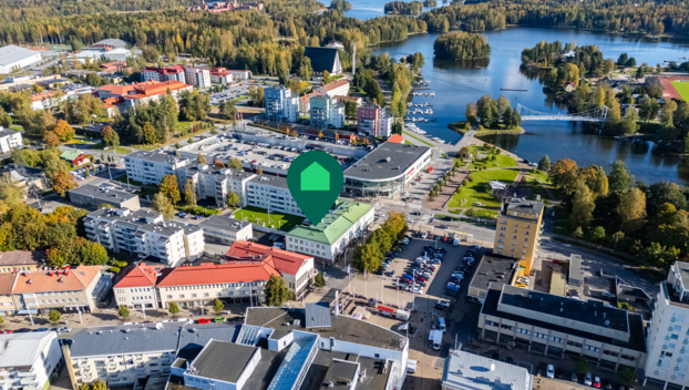 Kauppatori 3, Keskusta, Valkeakoski