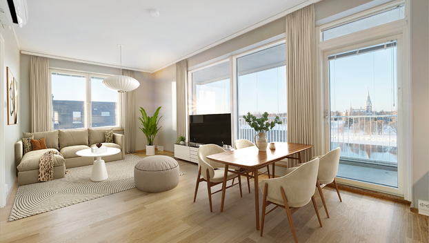 Penttilänkulma 6 C 36, Penttilä, Joensuu