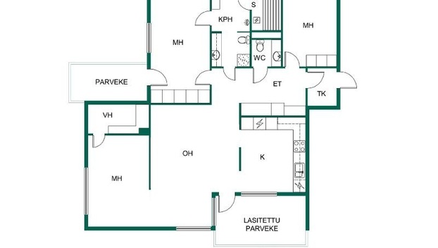 Pohjoiskaari 13, undefinedHelsinki