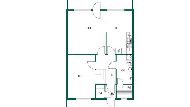 Kaartotie 5, Kangas, Kurikka