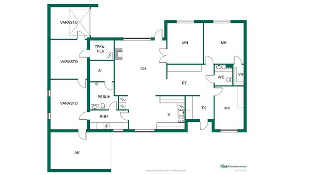 Puolukkapolku 9, Jyrä, Kurikka