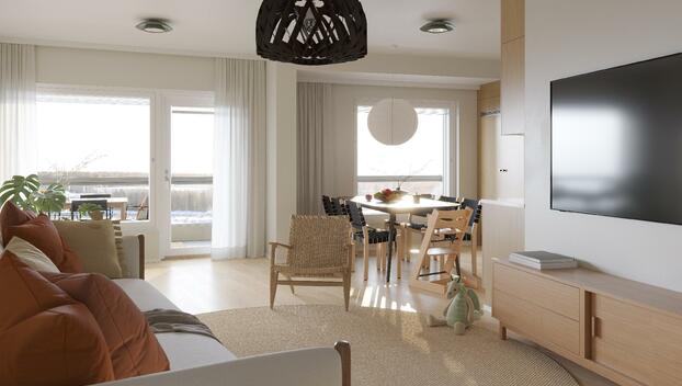 Topaasikuja 10 B 208, Kivistö, Vantaa