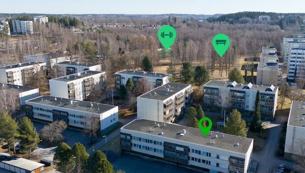 Saarenvainionkatu 3, Kaukajärvi, Tampere