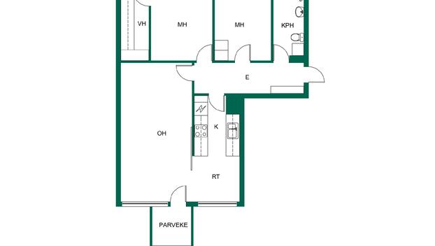 Nikkarintie 6, Keskusta, Kurikka