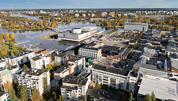 Meritullinraitti 1, Keskusta, Oulu