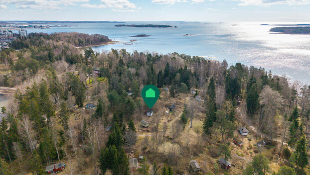 Kesämaja Särkiniemen kesämaja-alue mökki M38, Lauttasaari, Helsinki