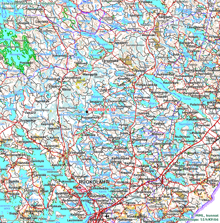 Ilkonsalontie, Vääräjärvi Salmenranta RN:o 4:55 -, Toiviala, Ruokolahti
