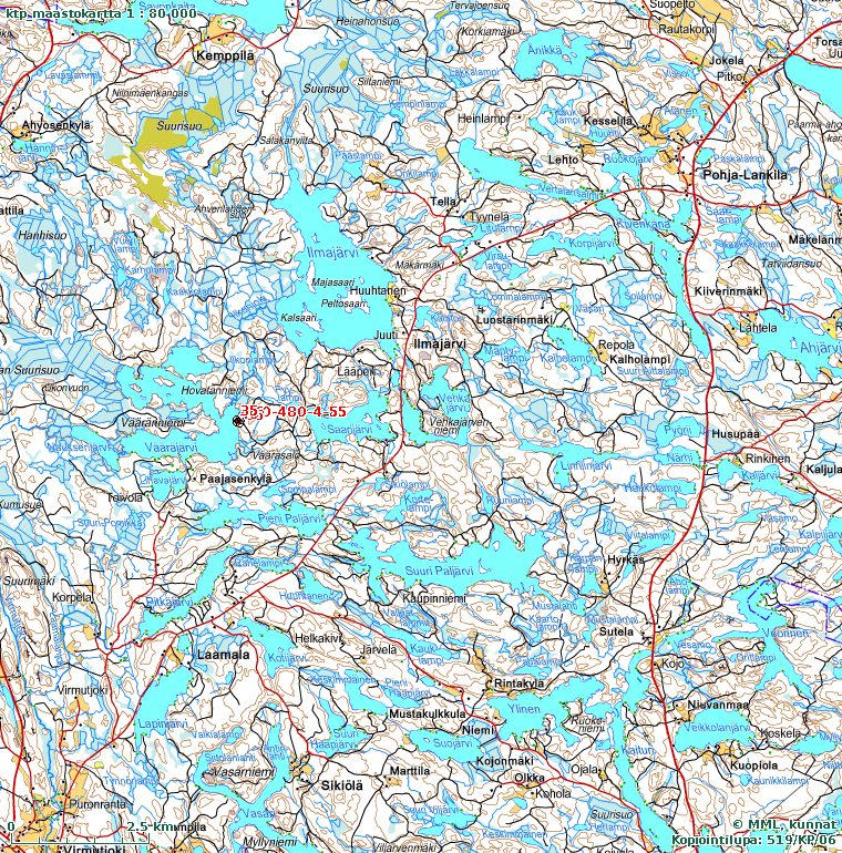 Ilkonsalontie, Vääräjärvi Salmenranta RN:o 4:55 -, Toiviala, Ruokolahti