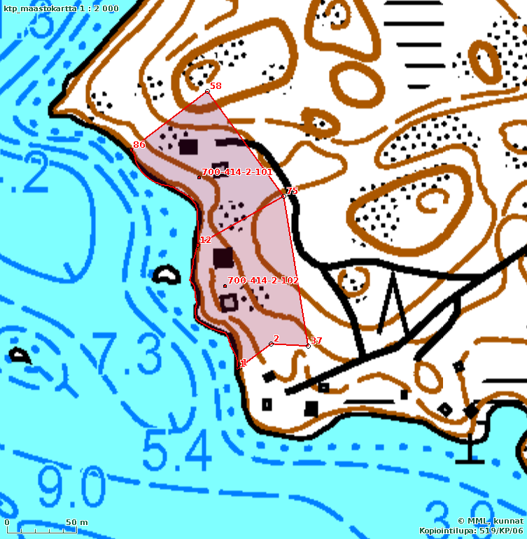 Tontit Lohi RN:o 2:101 ja Hauki RN:o 2:102