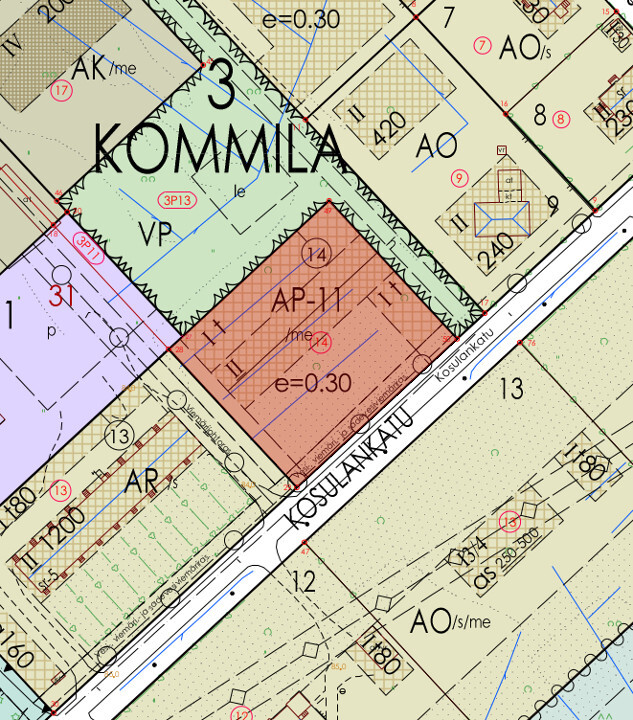 Kosulankatu 8, Kommila, Varkaus