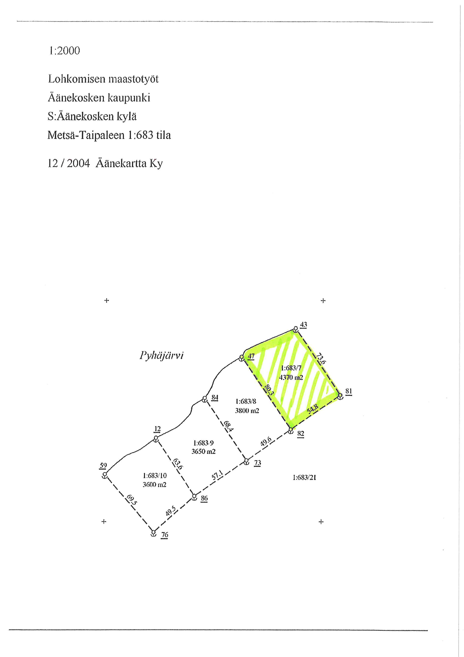 Uittosalmentie Tontti 7, Piilola, Äänekoski
