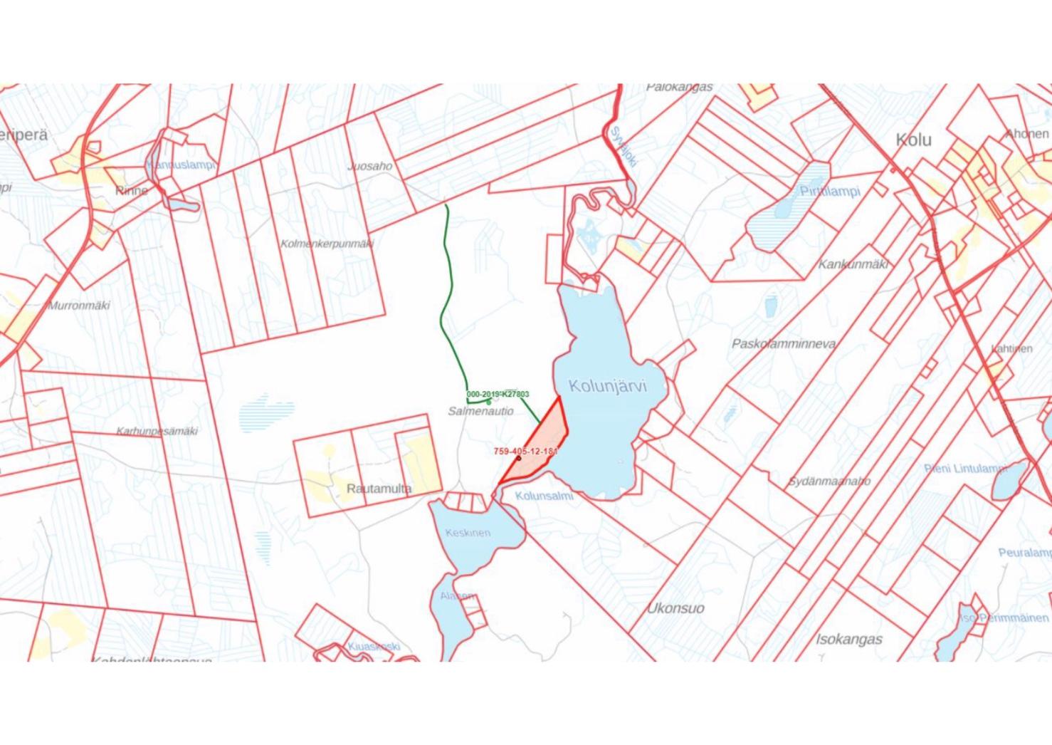 Kolunjärvi -, Lippo, Soini