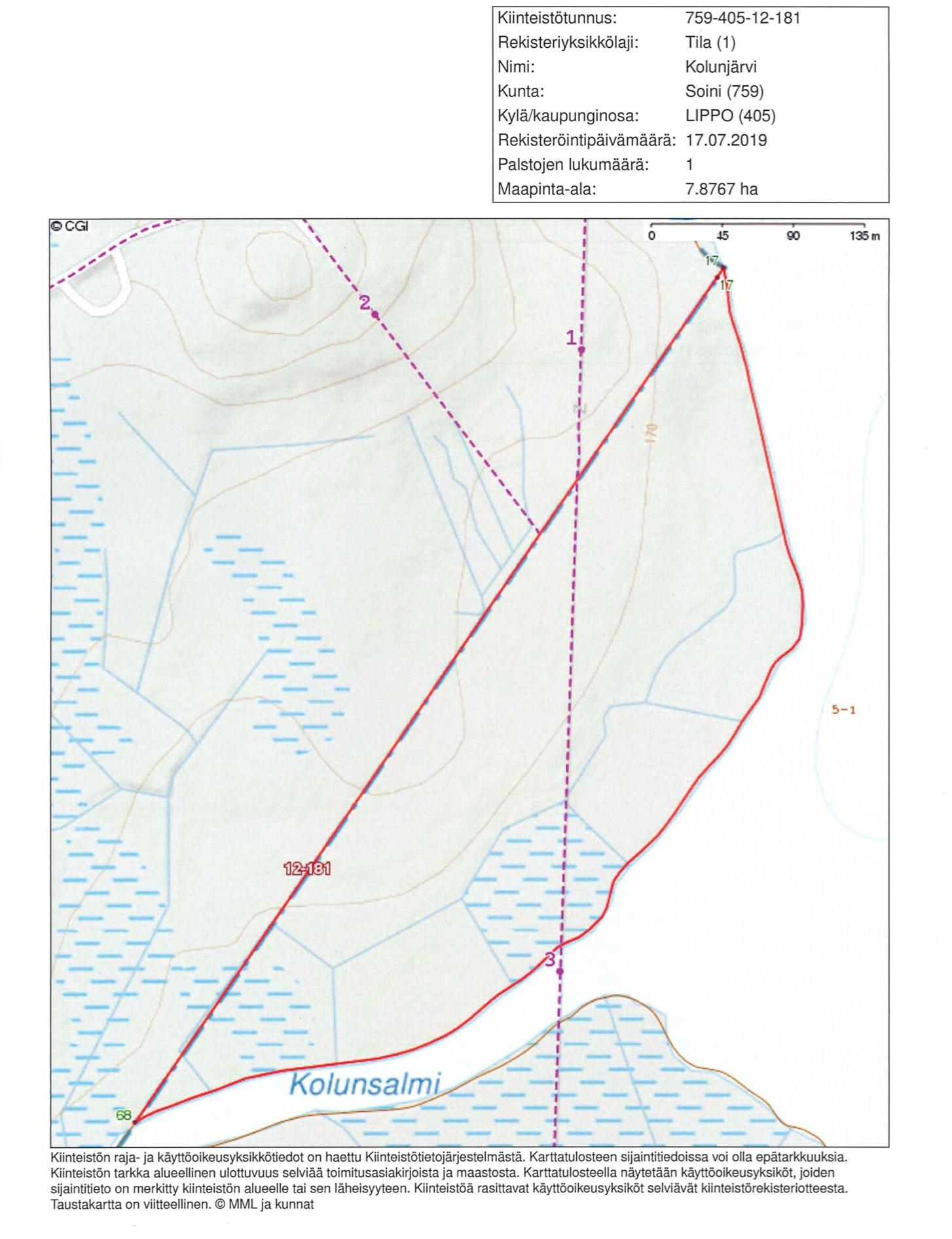 Kolunjärvi -, Lippo, Soini