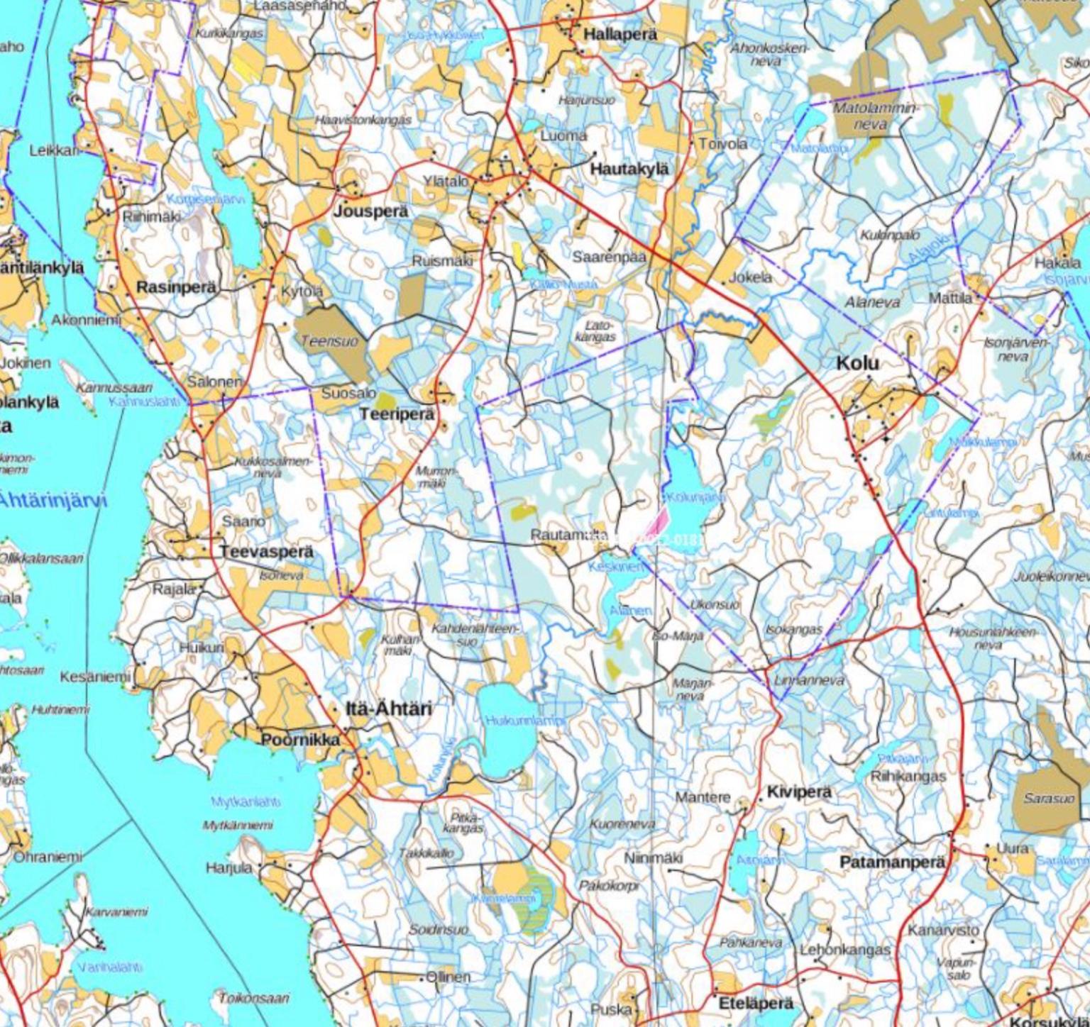 Kolunjärvi -, Lippo, Soini