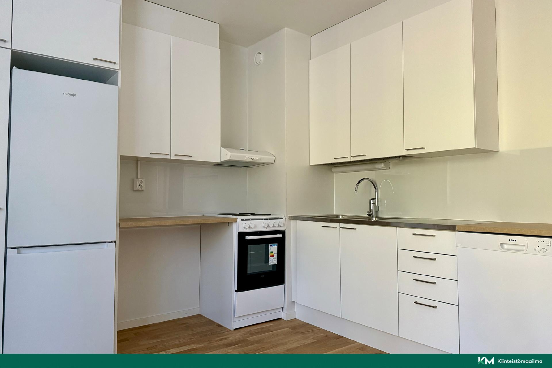 keittiö remontoitu v. 2024