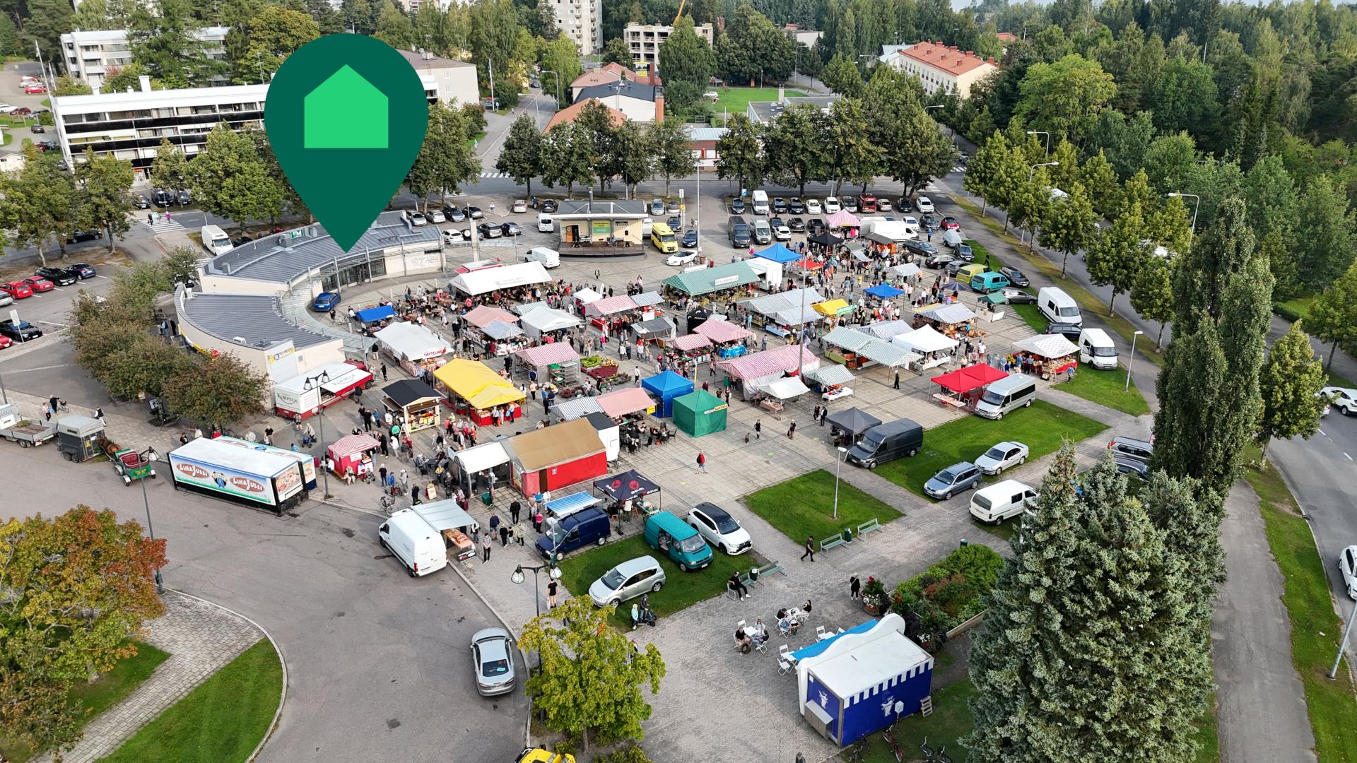 Taulumäentori/Kauppakatu 55, Taulumäki, Varkaus