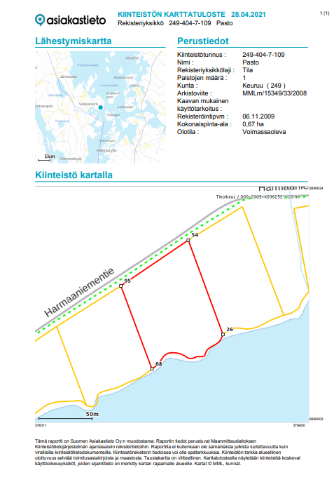 Harmaaniementie 74, Keuruu, Keuruu