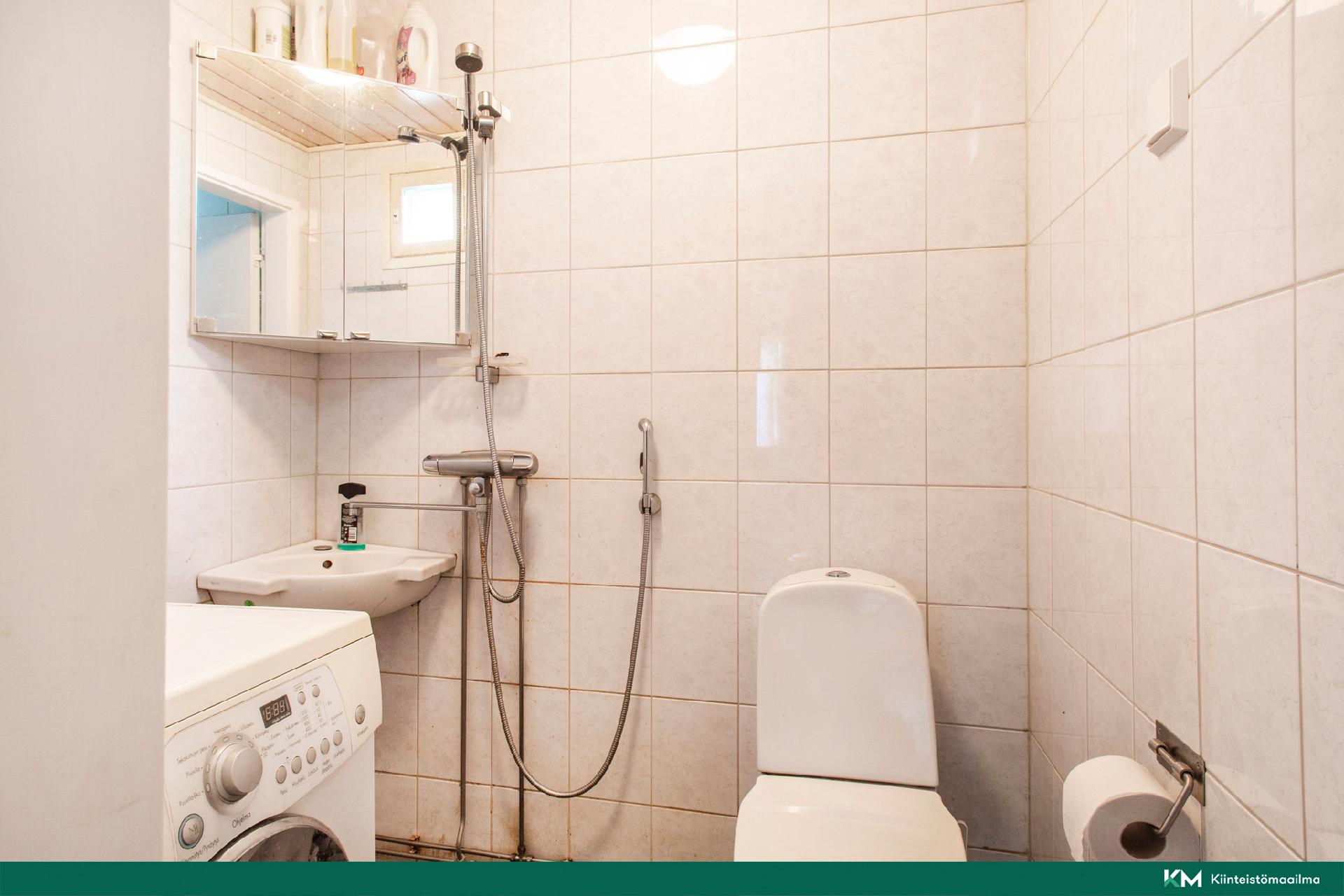 vuokratalon pesuhuone