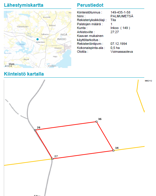 Asunnon pohjakuva