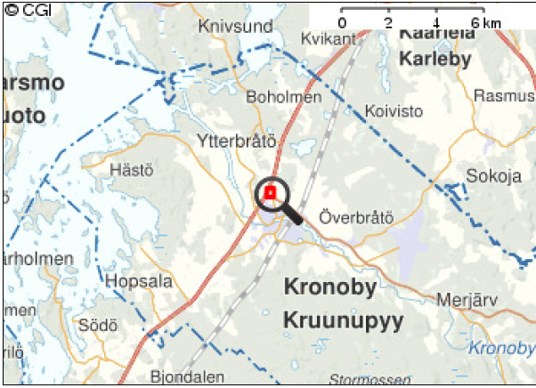 Kauppakuja 4, Kruunupyy