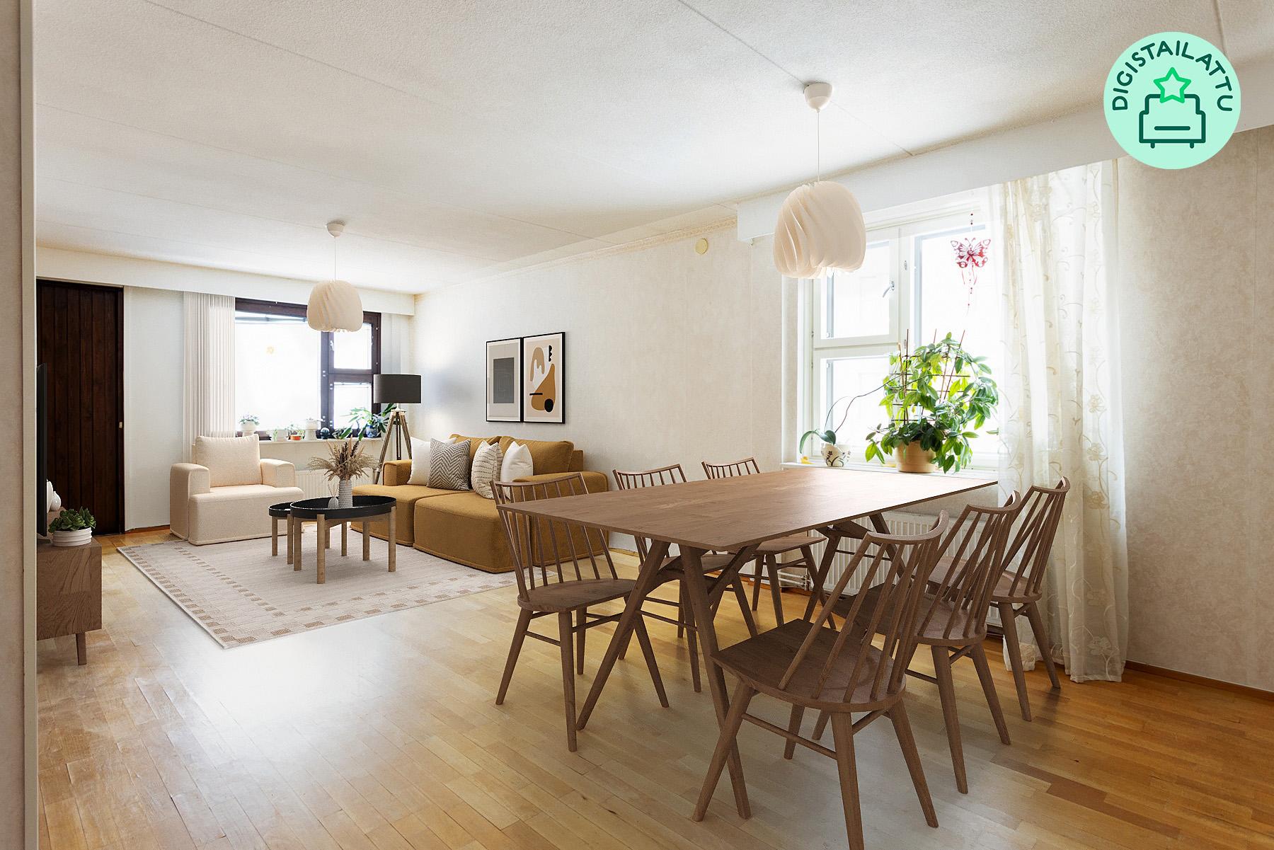 Olohuone, digistailattuna