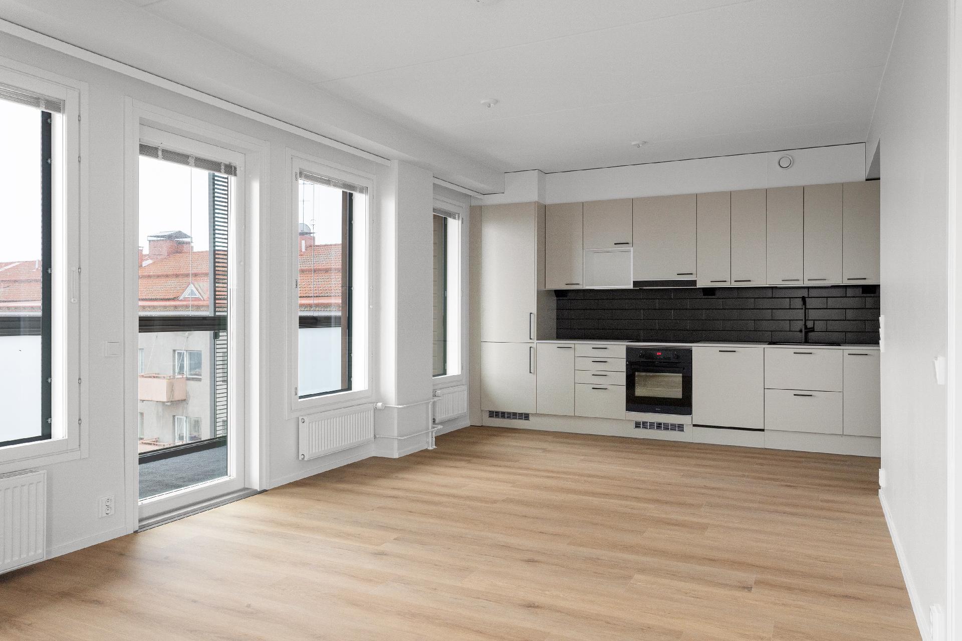 Kuva huoneistosta A 53, vastaa myös A 43 ja A 33