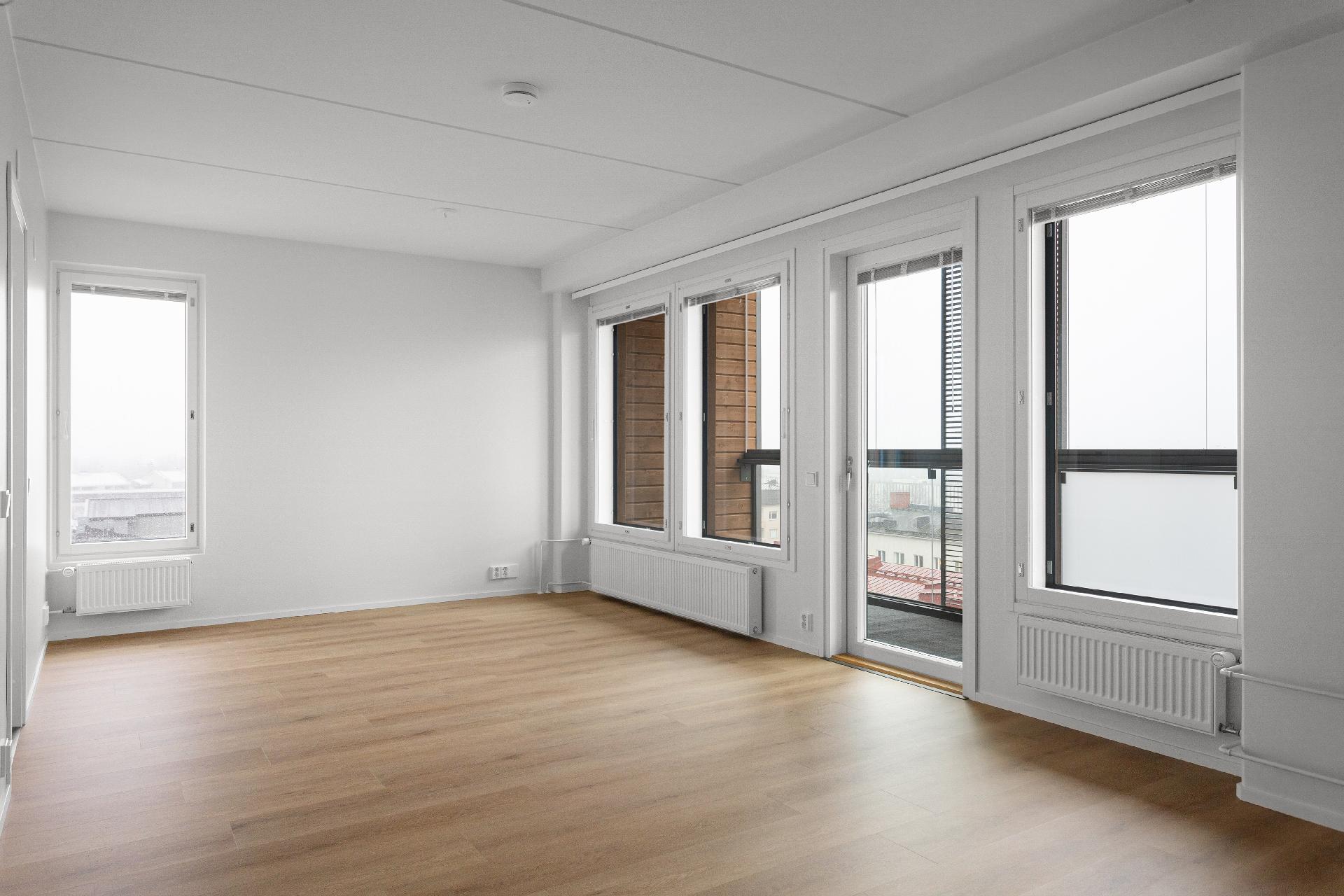 Kuva huoneistosta A 53, vastaa myös A 43 ja A 33