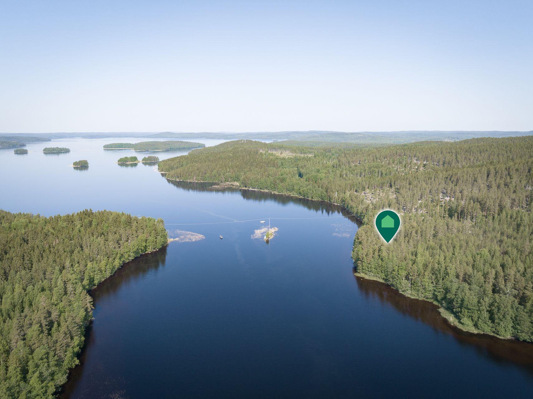 Hopiisalmi, Mustasalon saari -, Mustasalo, Kuhmoinen