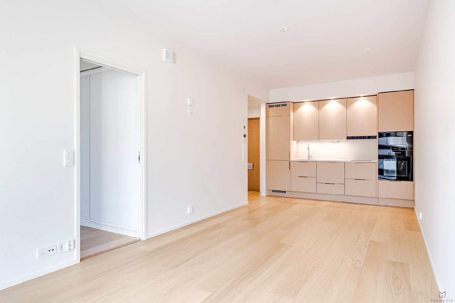 Sisäkuvat ovat asunnosta A26, 5. krs, 40,5 m²