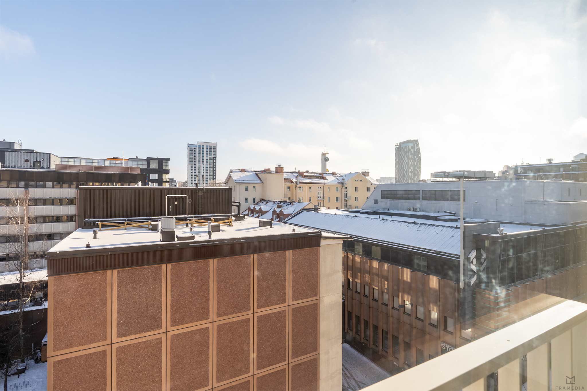 Näkymäkuva asunnosta A47, 7.krs
