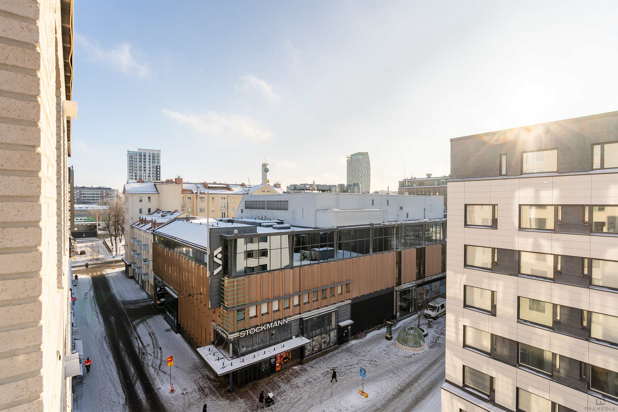 Näkymäkuvat ovat asunnosta A50