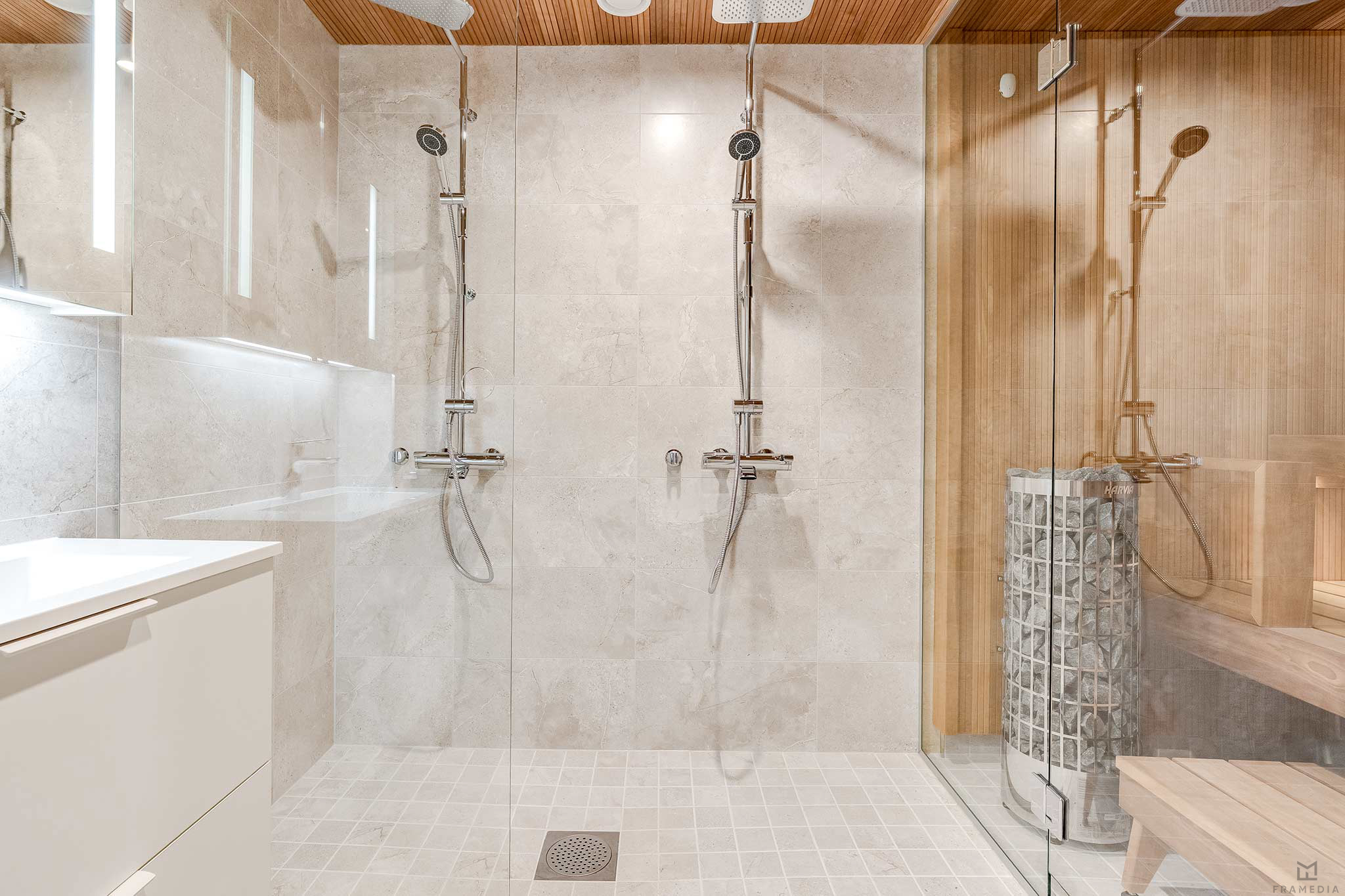 Sisäkuvat ovat asunnosta B91, 83 m²