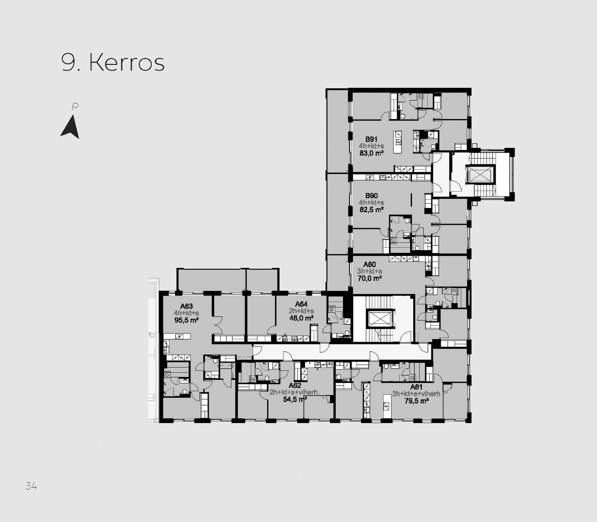 Kyttälänkatu 7 A 60, Keskusta, Tampere