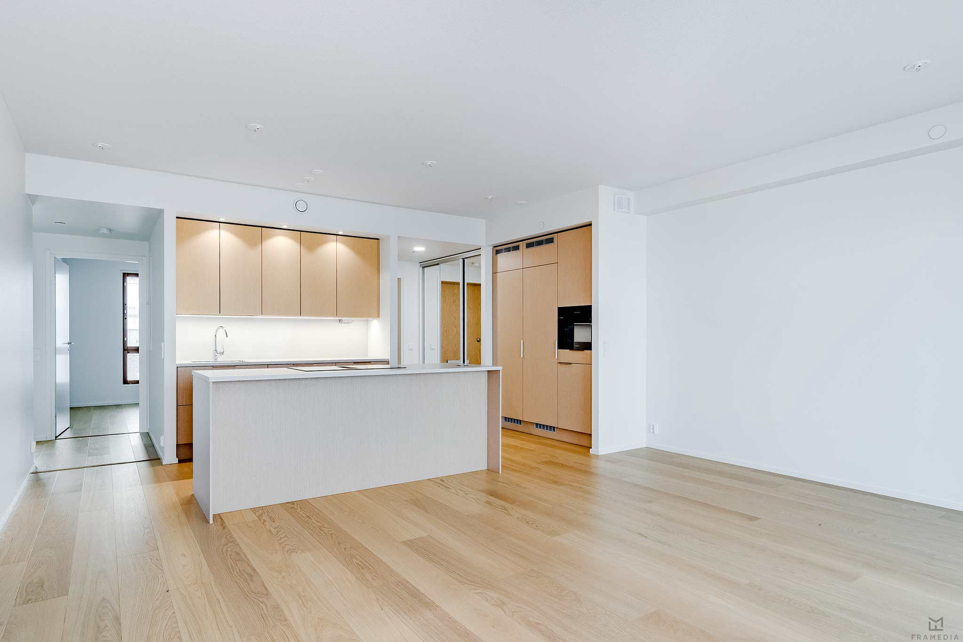 Sisäkuvat ovat asunnosta B91, 83 m²
