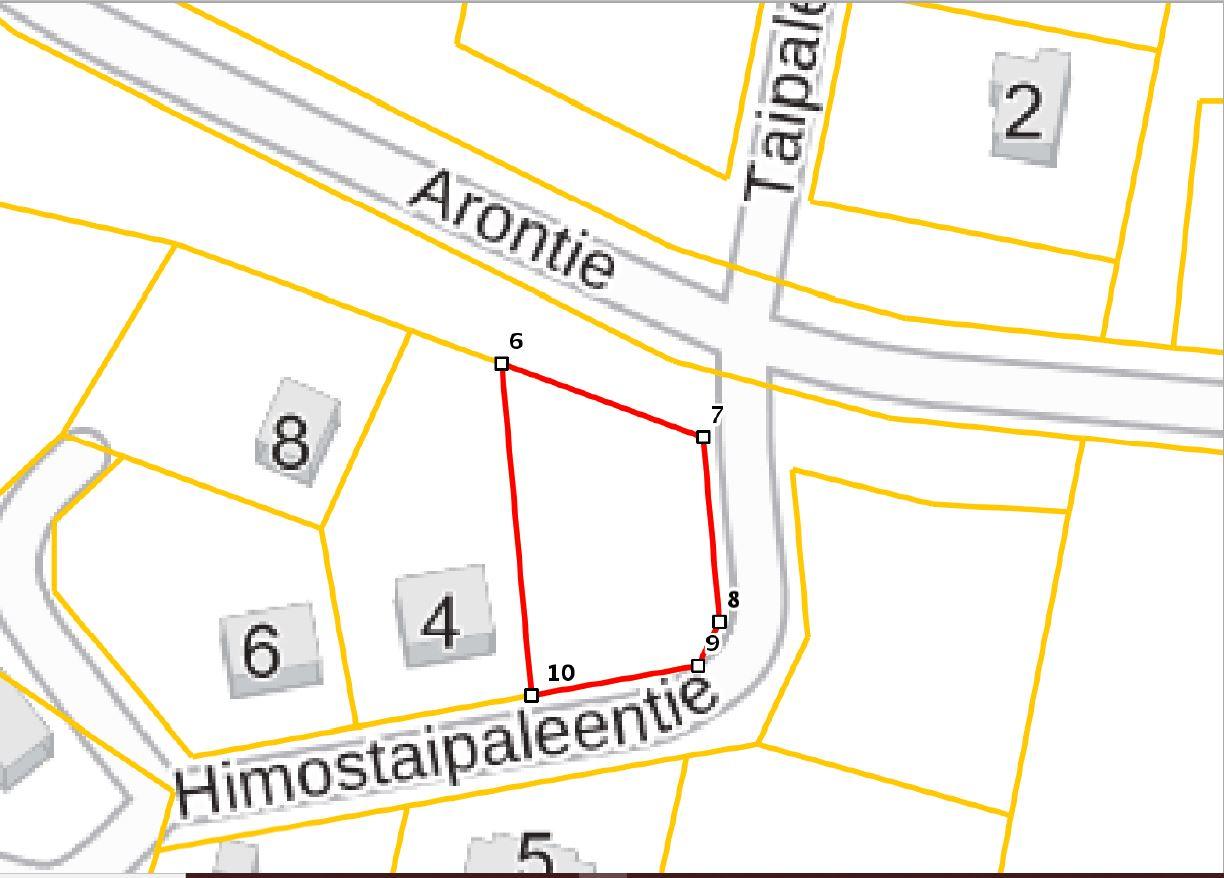 Asunnon pohjakuva