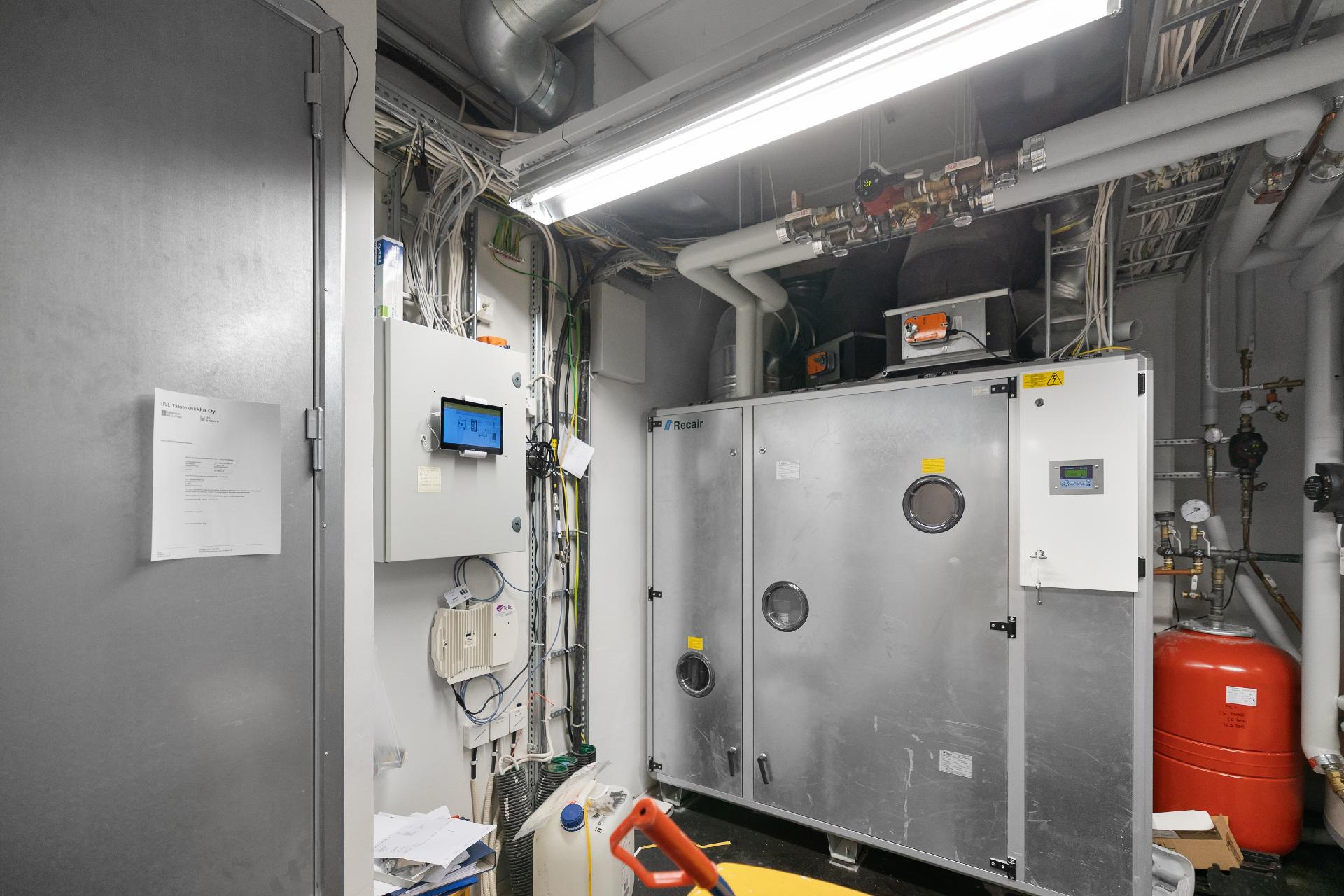 Kiinteistön tekniikka on hienoa