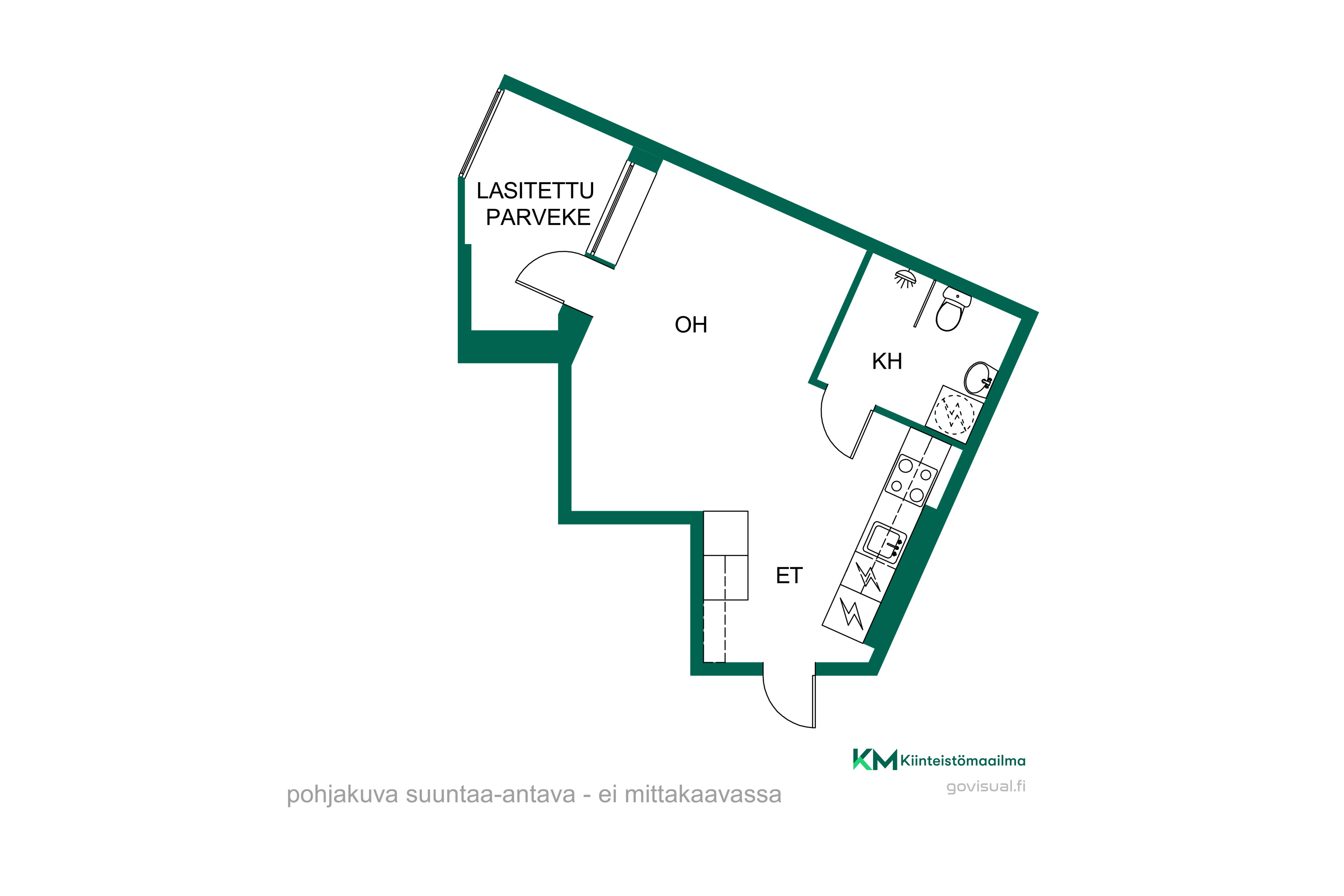 Myllystenpohjantie 3 A 24, Keskusta, Kangasala