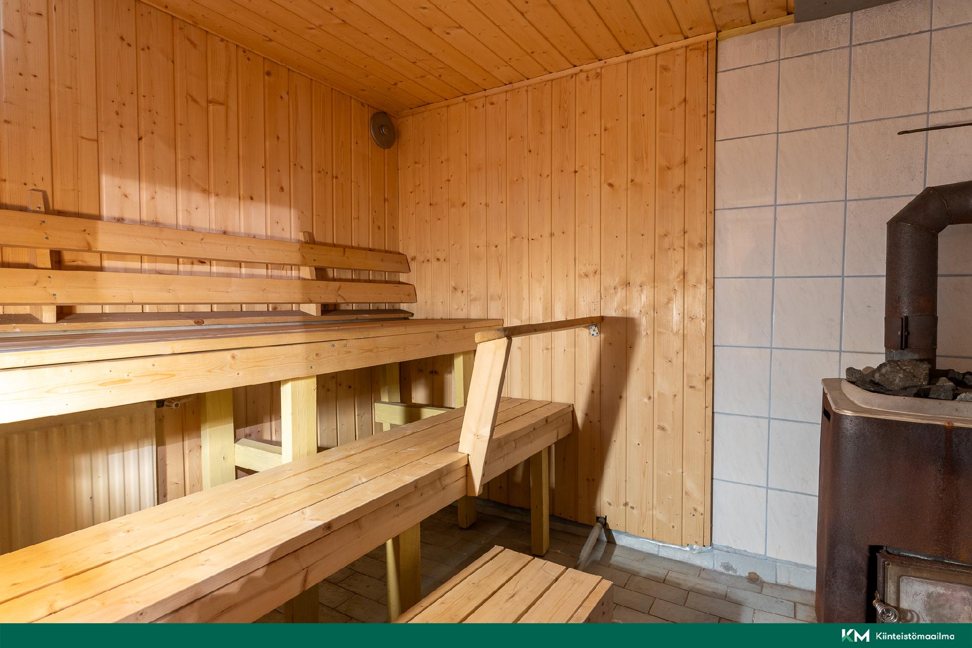 Alakerran sauna